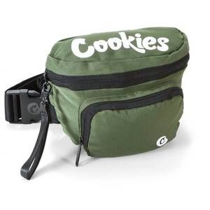 NEW COOKIES smell proof fanny pack in olive
